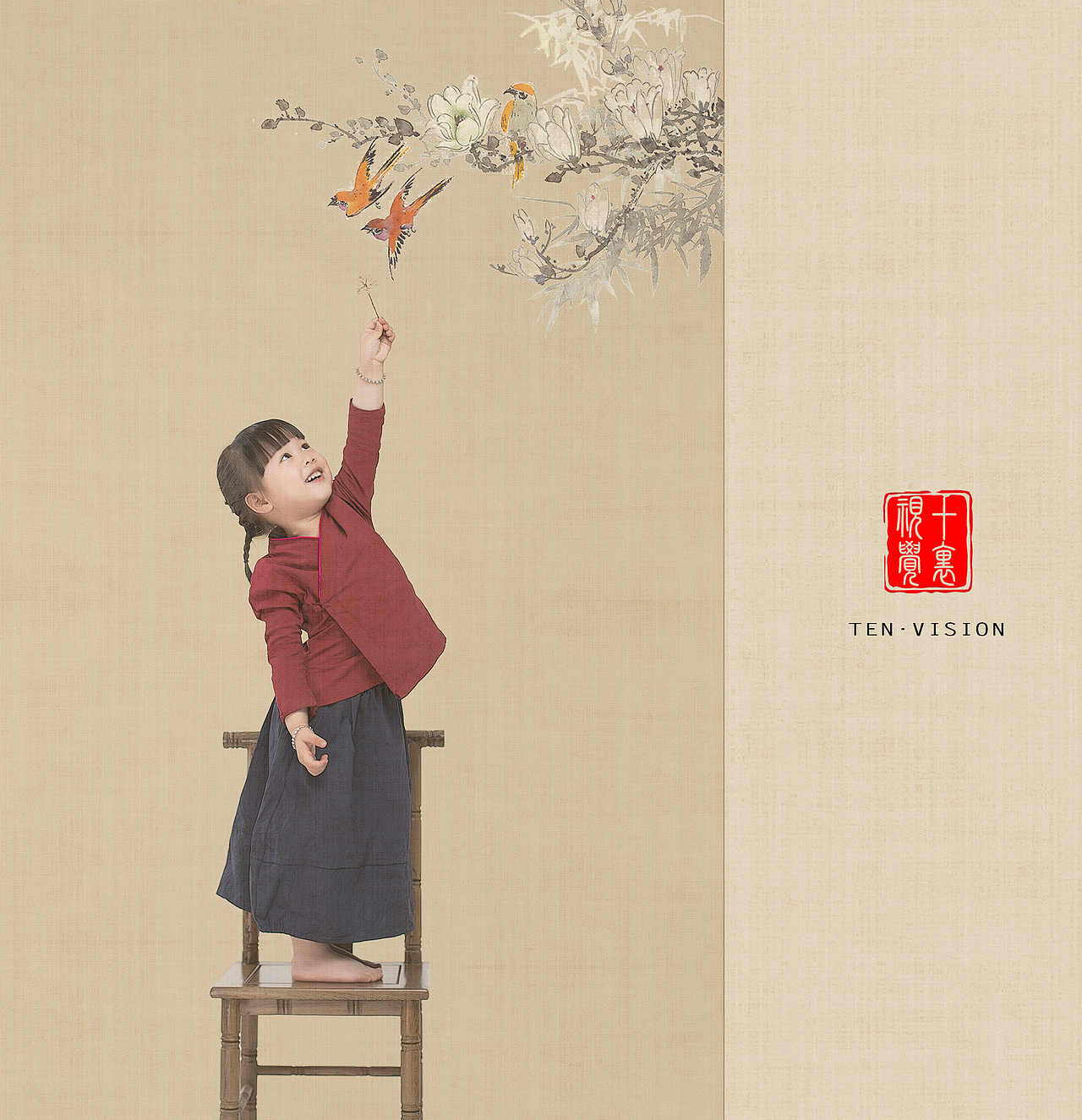 她说：哇，我真漂亮！（可爱的小朋友）（图ZODEzNjc0OTI=） - 人像摄影 - 站酷设计师章小导摄师原创素材 - 站酷ZCOOL