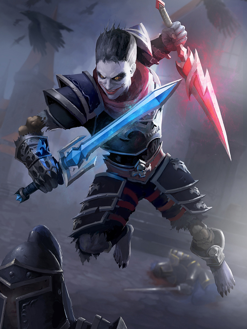 魔兽卡牌（图ZOTExOTc0MDQ=） - 商业插画 - 站酷设计师uranuszhen原创素材 - 站酷ZCOOL