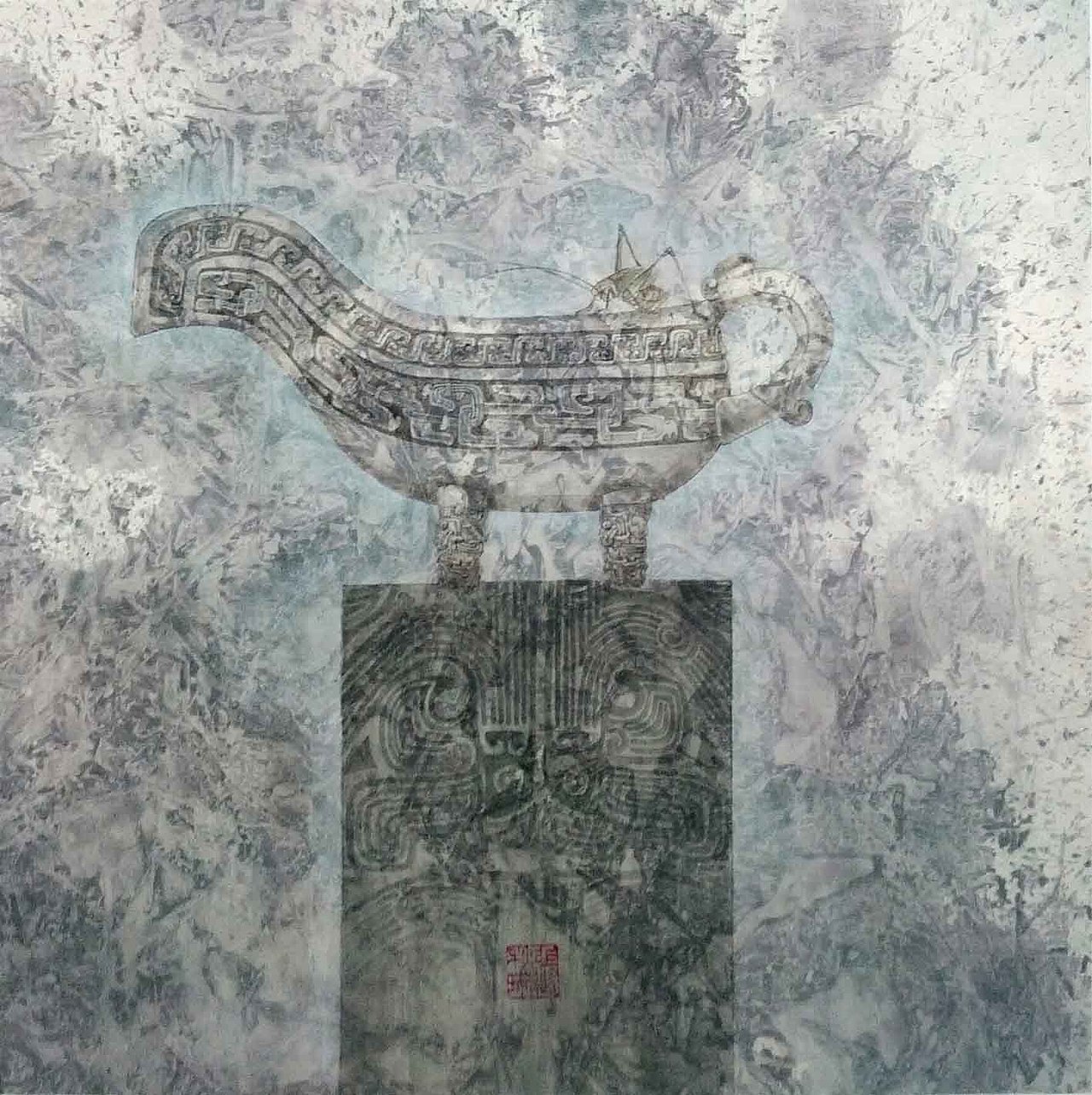 国画作品（图ZNzUwODMxMjQ=） - 绘画 - 站酷设计师bibibibu原创素材 - 站酷ZCOOL