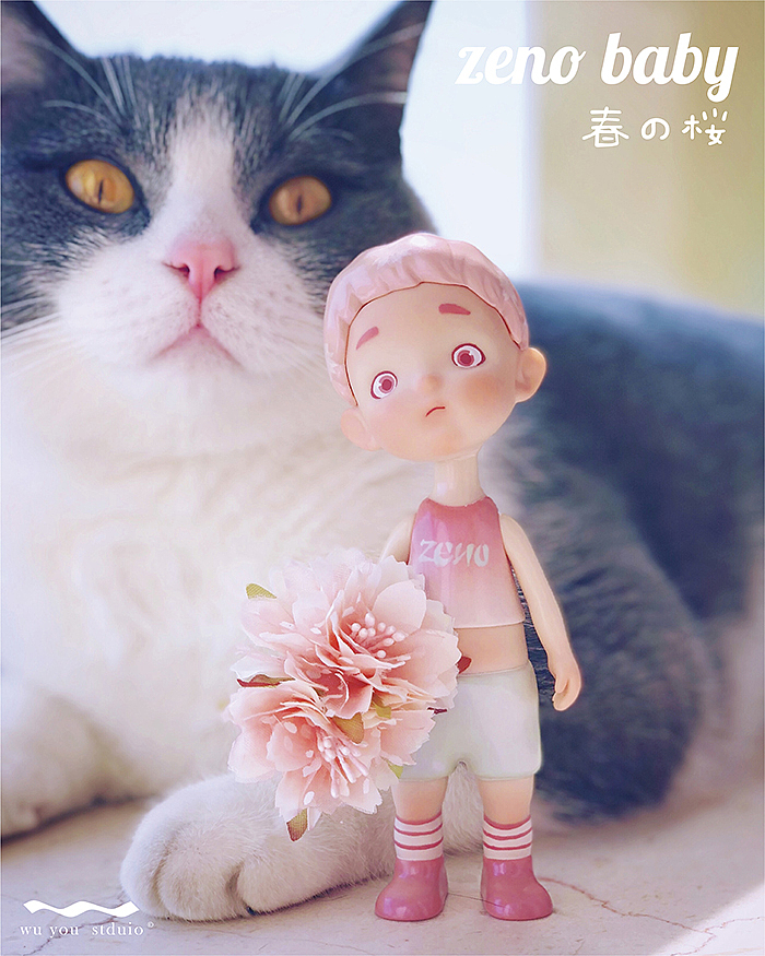 【物游|原创】zenobaby 春日限定版 潮流玩具 sofubi