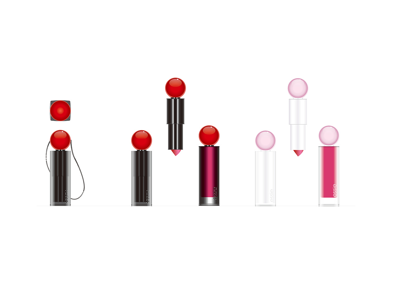 Essie 唇膏设计（图ZMTUzMjg5Nzc2） - 生活用品 - 站酷设计师FianDemon原创素材 - 站酷ZCOOL