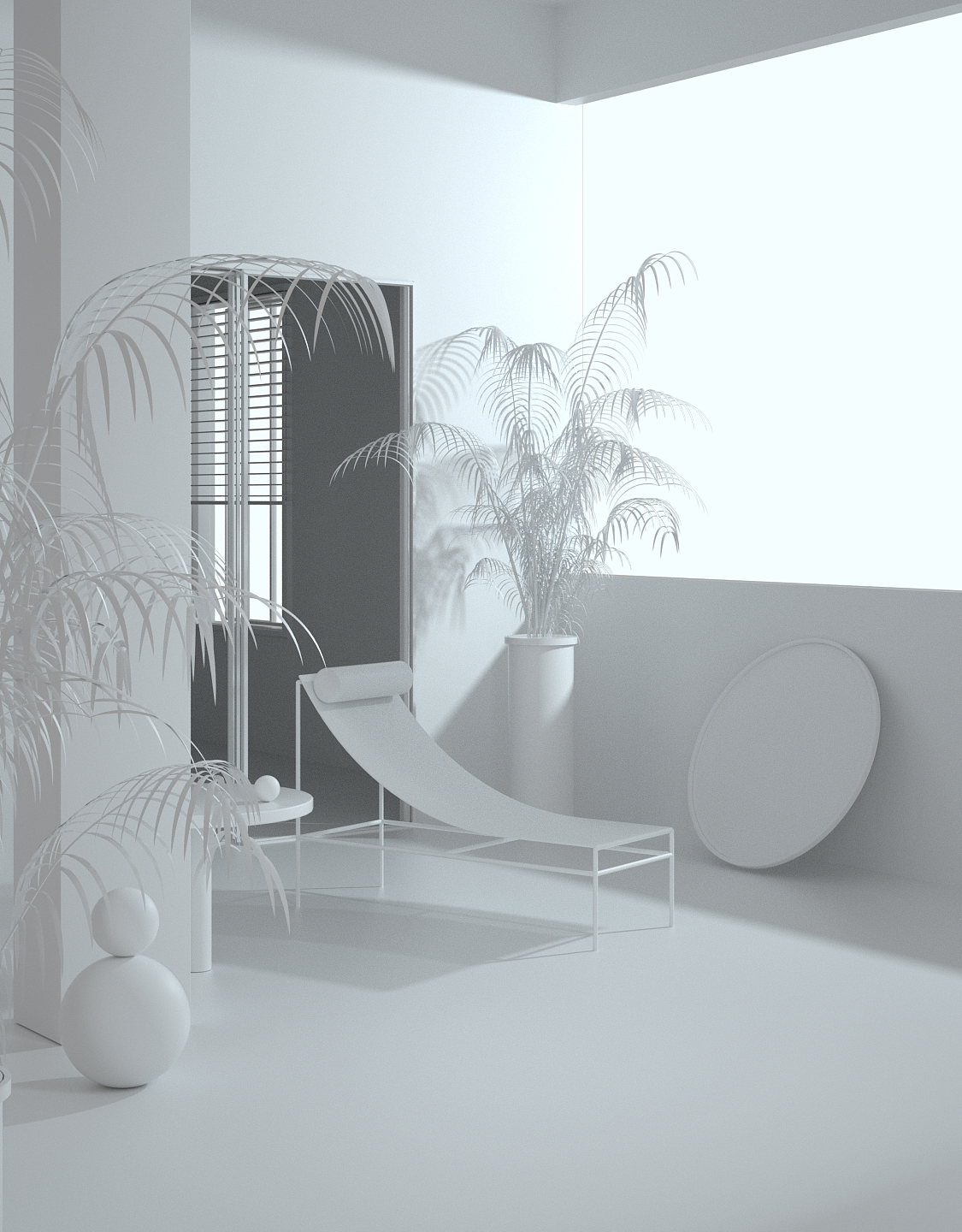 场景渲染练习 | 家居场景海报