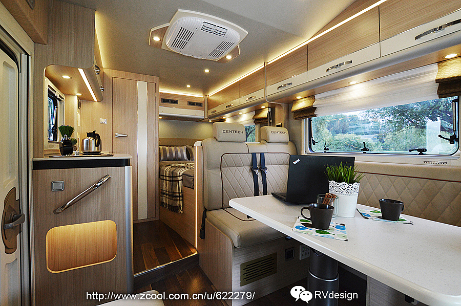 全新季风7代房车----车内两种布局--2017年9月完成（图ZOTEwMjk2MDA=） - 交通工具 - 站酷设计师FENGdesignworks原创素材 - 站酷ZCOOL