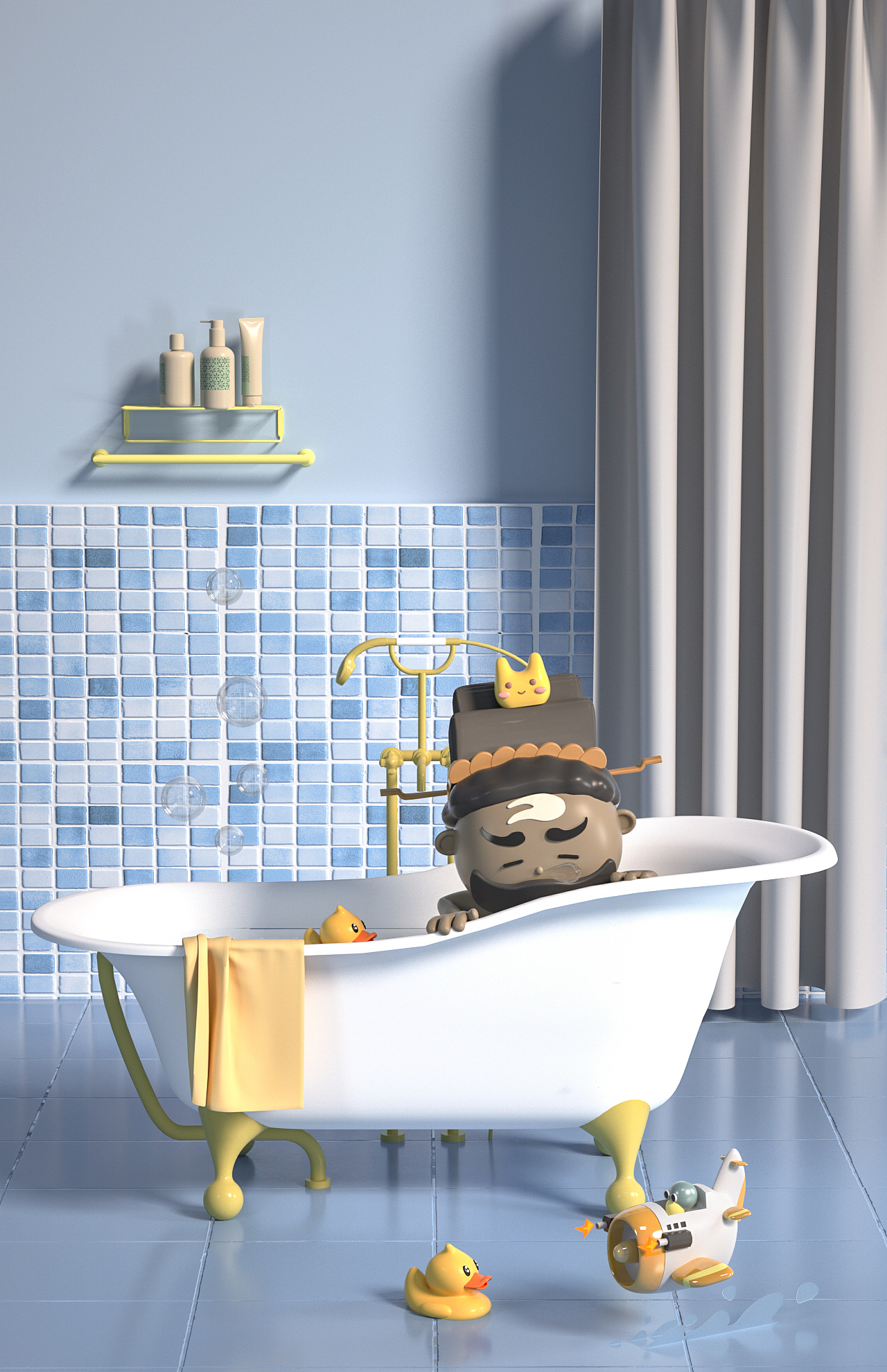 旅游文创三维视觉——“包公”