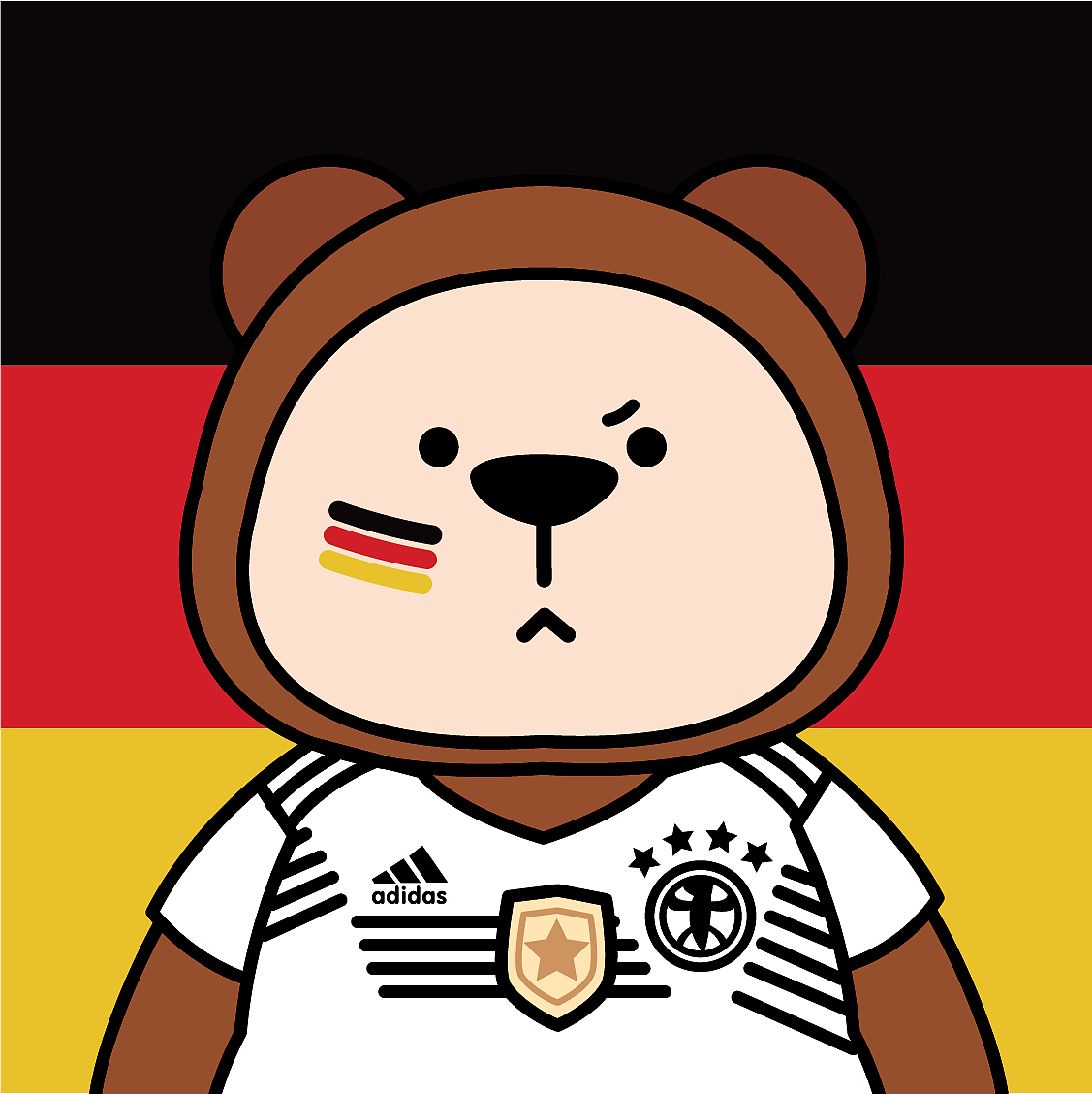 世界杯#我有一个很酷的头像,不信你看!