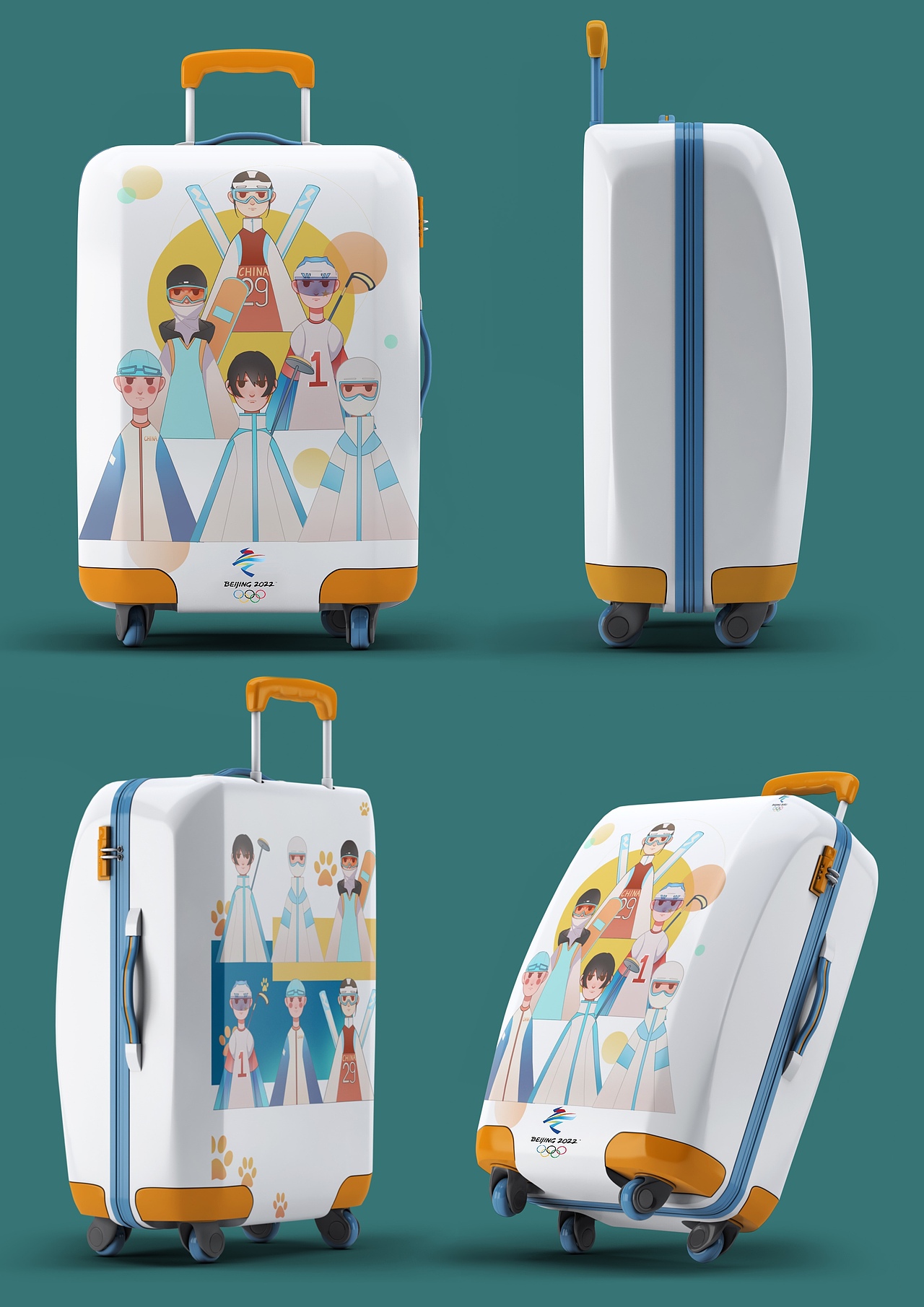 冬奥会旅行系列文创产品（图ZMjcxOTM5ODk2） - 生活用品 - 站酷设计师素野山田原创素材 - 站酷ZCOOL