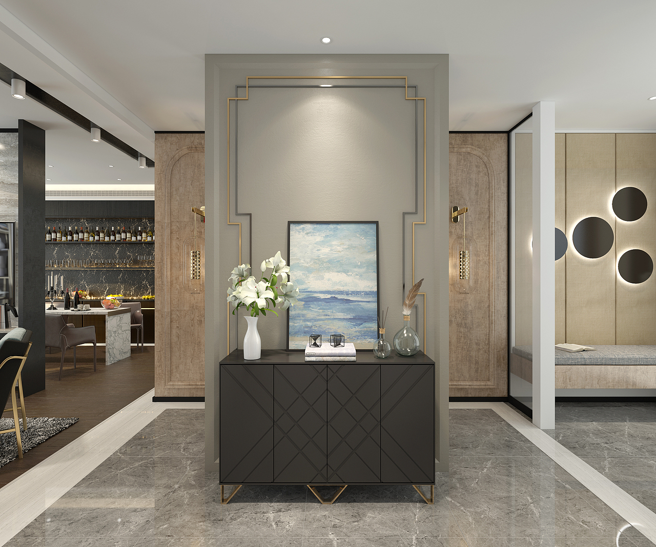 古典轻奢主义--｛红炼｝（图ZOTg3MDA2MTI=） - 家装设计 - 站酷设计师anger陌然原创素材 - 站酷ZCOOL