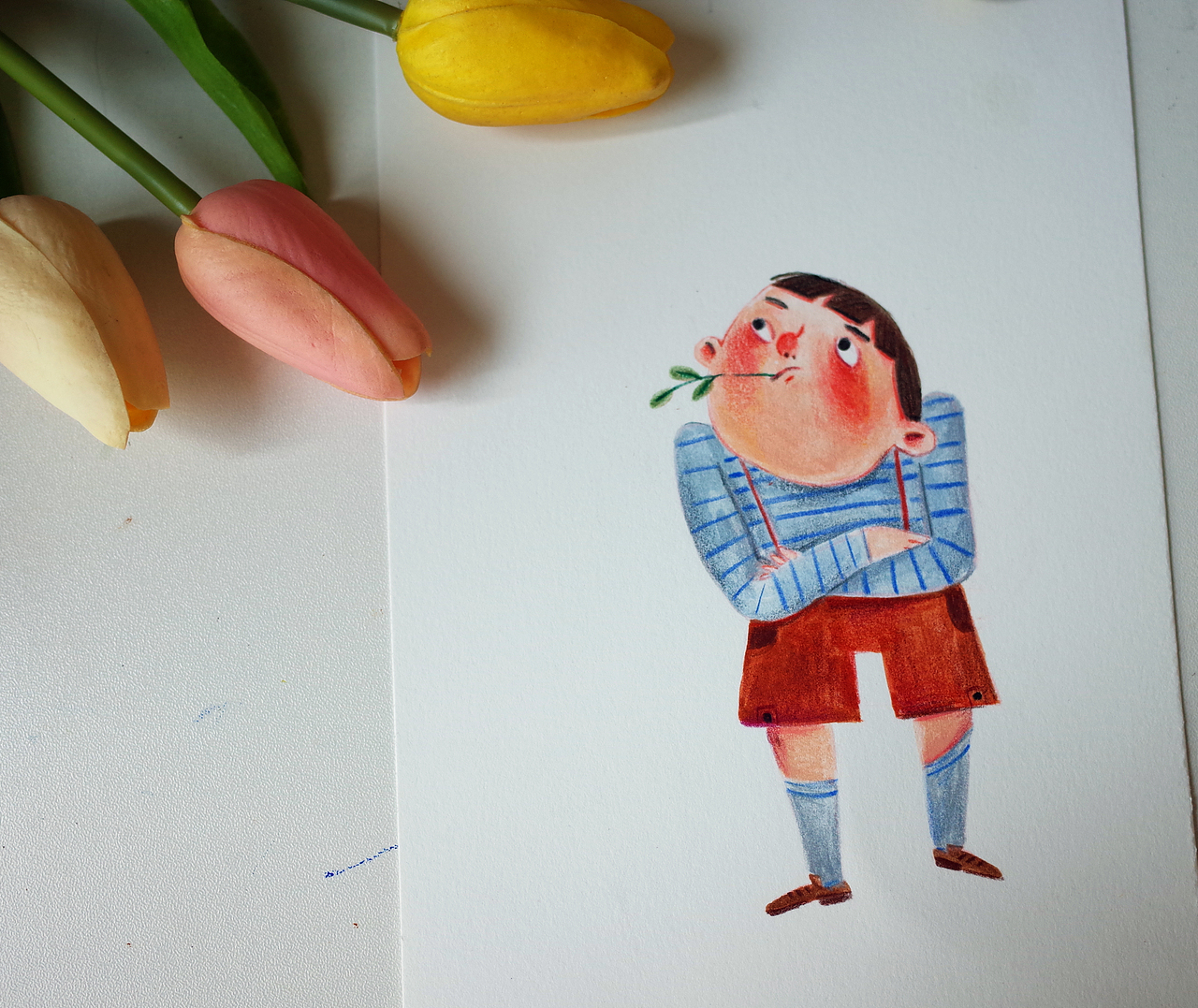 手绘创作日常混更（图ZMTgzMTM1Mzg0） - 创作习作 - 站酷设计师六一kaki原创素材 - 站酷ZCOOL