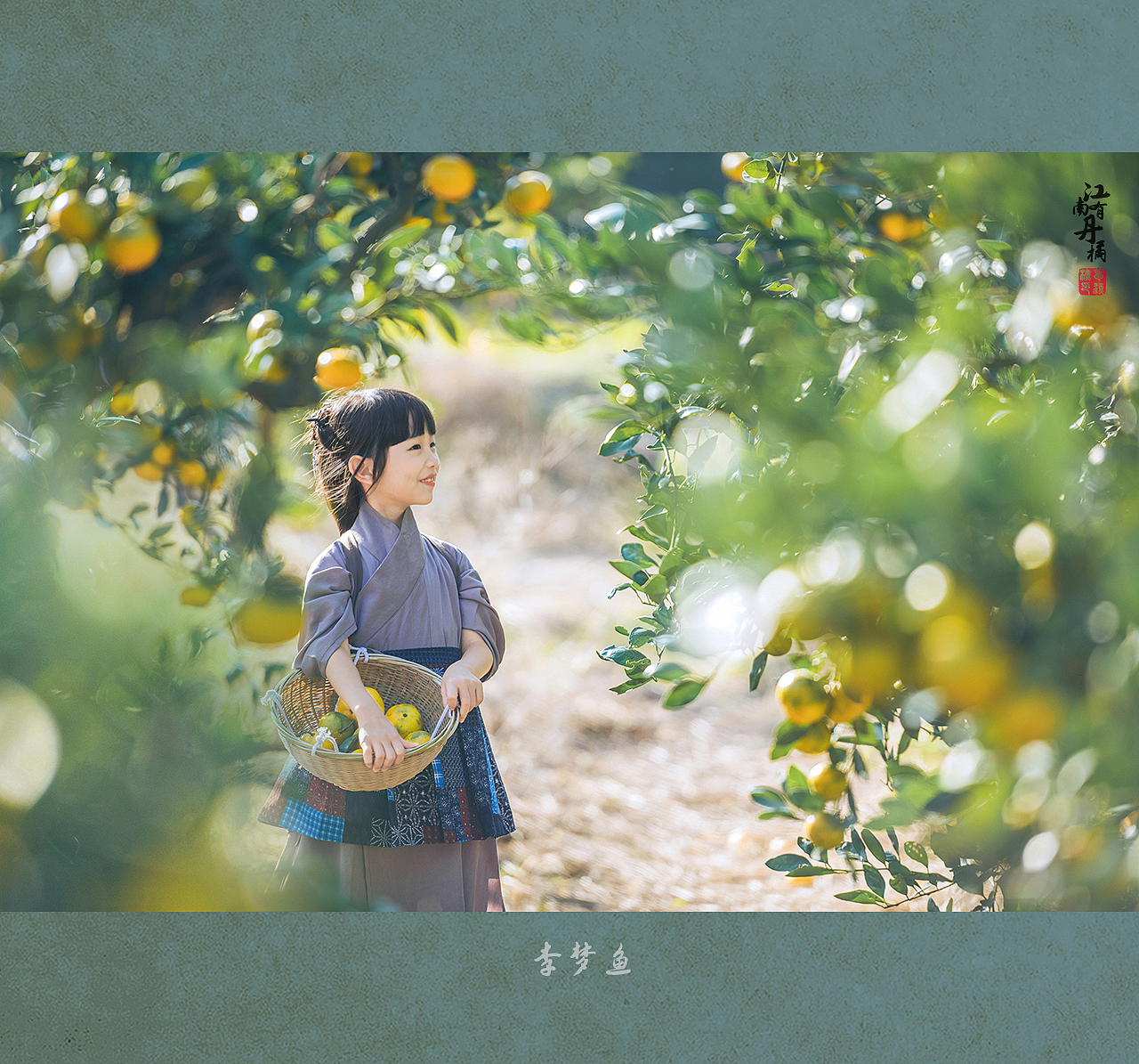 采橘姑娘（图ZMjc2OTczMDY0） - 人像摄影 - 站酷设计师腰果虾仁原创素材 - 站酷ZCOOL