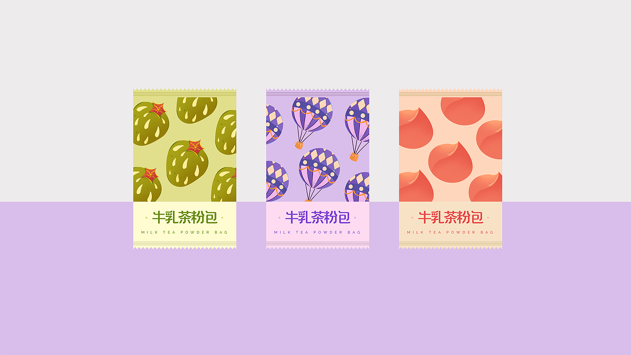 米诺奶茶包装设计