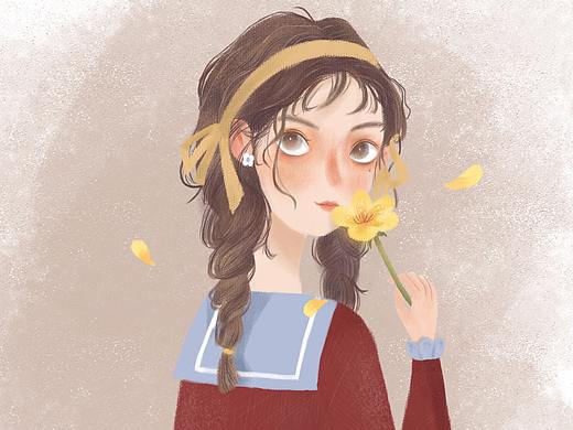 插画练习#欣赏与期待的美好（个人主页-ZNDM0NTYyNDQ=） - 创作习作 - 站酷设计师HealYe原创素材 - 站酷ZCOOL