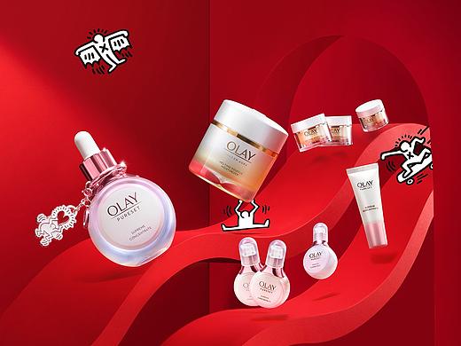 OLAY双11 x Keth Haring I 美妆拍摄