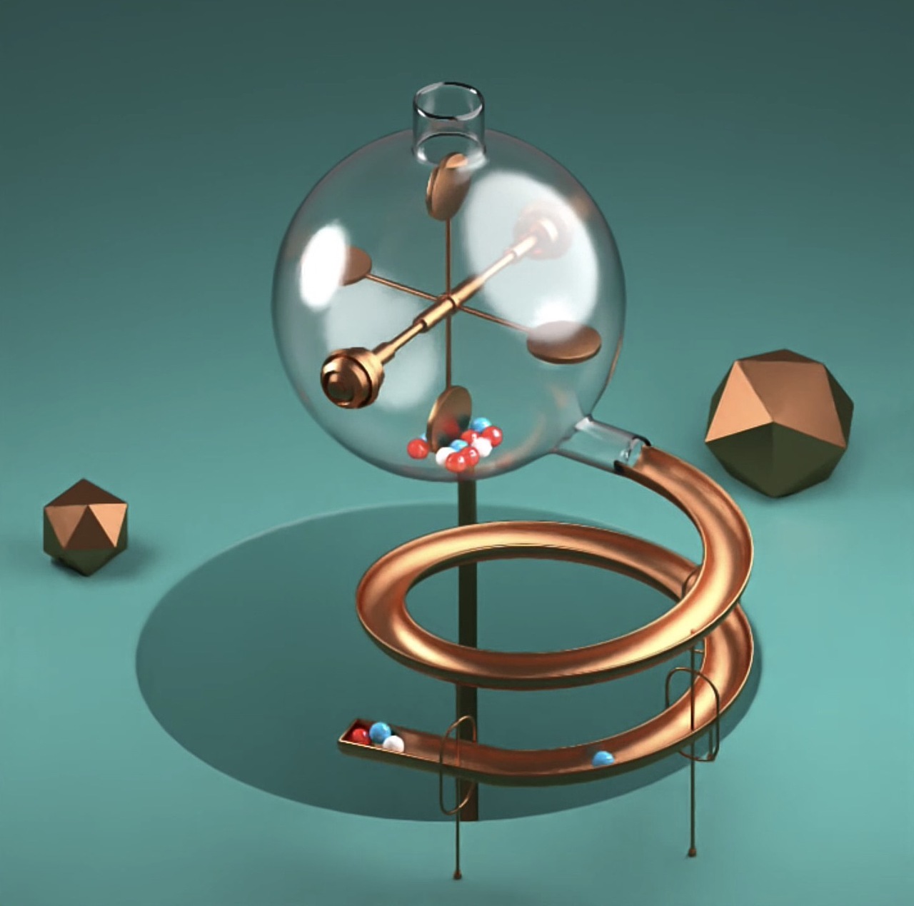 C4D小球动画（图ZMjA2OTgyNzky） - 动画/影视 - 站酷设计师Lynne玲原创素材 - 站酷ZCOOL