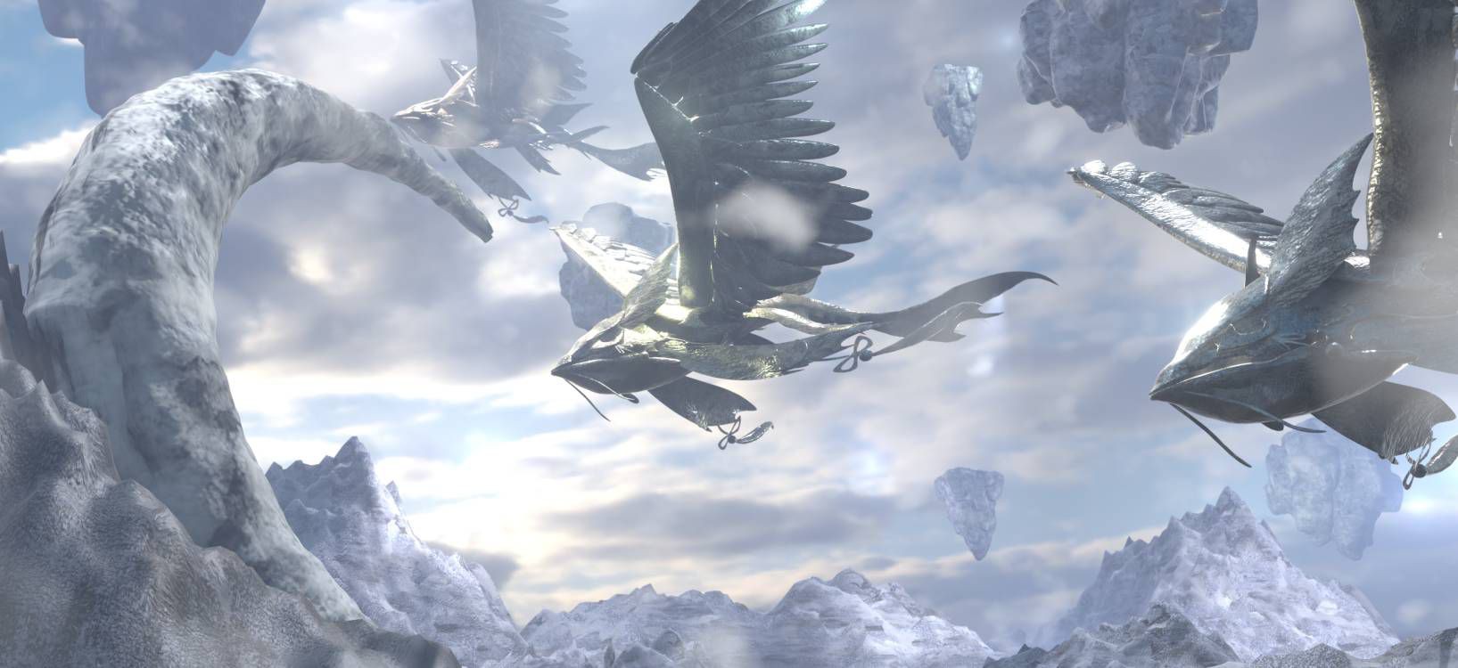 山海经场景设计_blender设计师-站酷zcool