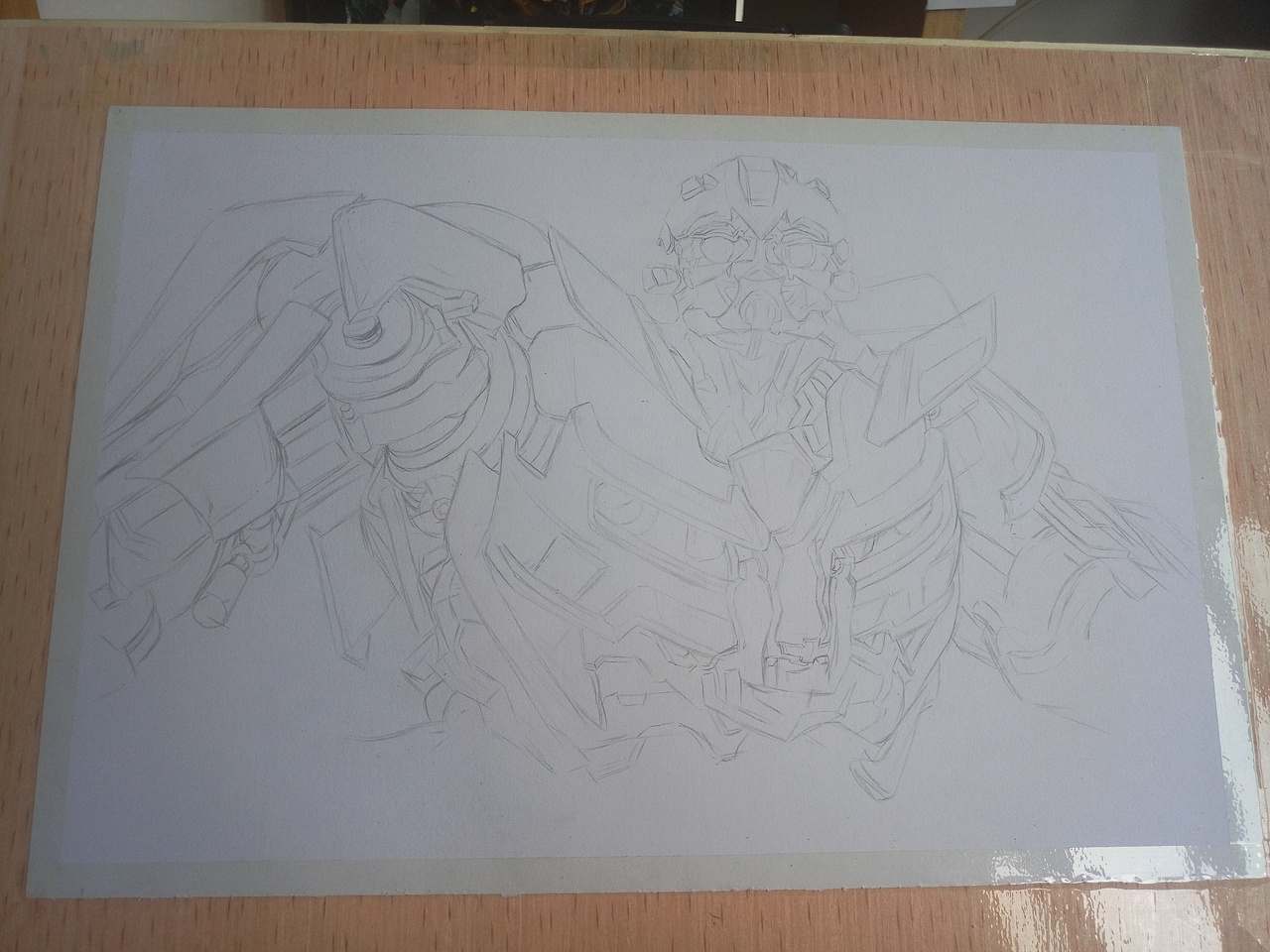 大黄蜂，，彩铅（图ZODMyMTU3ODA=） - 绘画 - 站酷设计师Chen72385原创素材 - 站酷ZCOOL