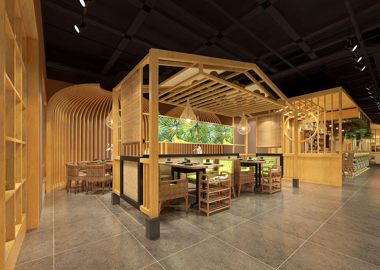 椰汁鸡火锅设计