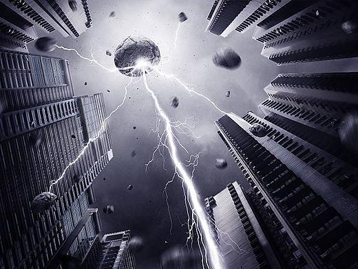 世界末日超酷景观自己合成！PS后期合成制作教程