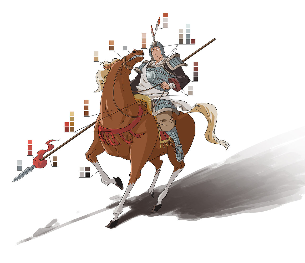 《微尘》将士色指