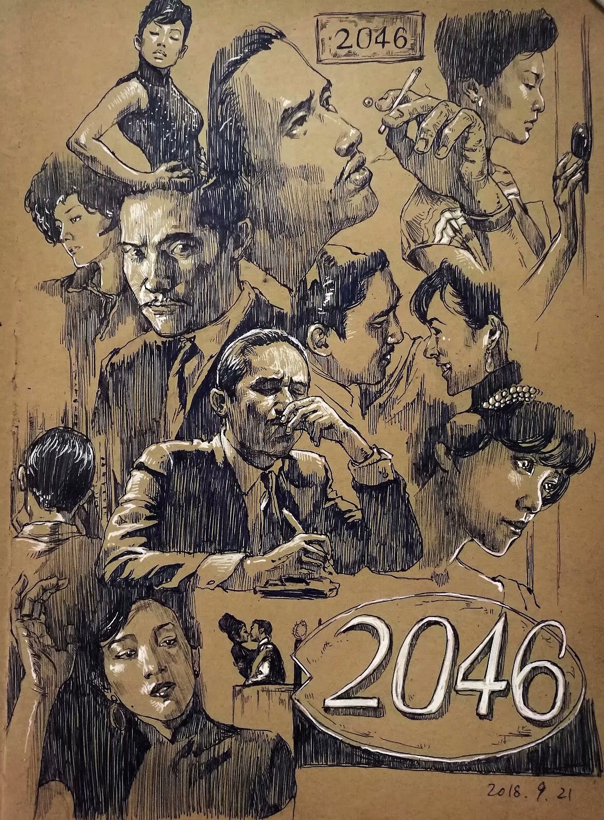 电影系列|插画|创作习作|速写子杰 - 原创作品 - 站酷 (zcool)