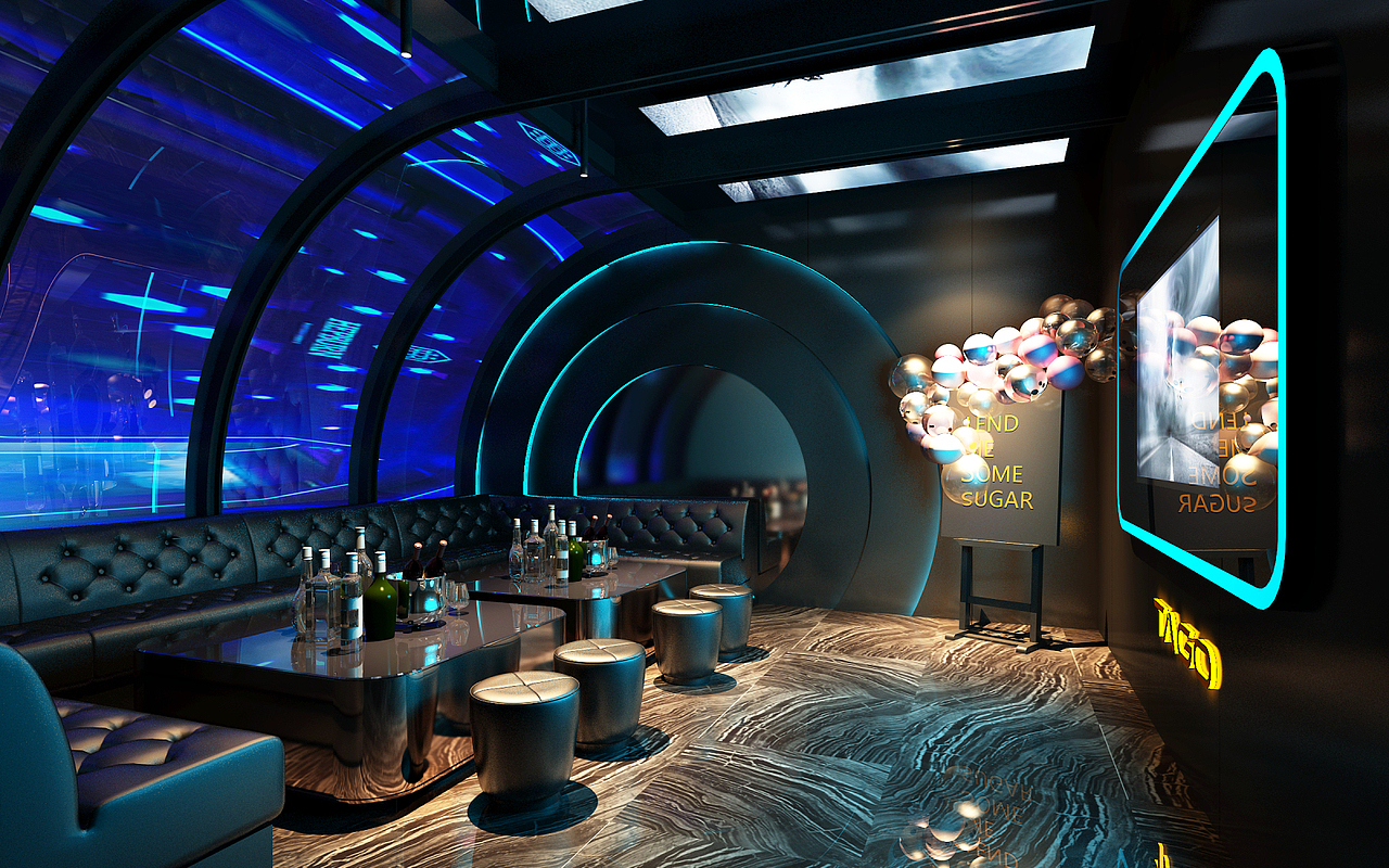 KTV Rendering design【WSWH】（图ZMjIzNTMxODU2） - 其他空间 - 站酷设计师Jv王杰原创素材 - 站酷ZCOOL