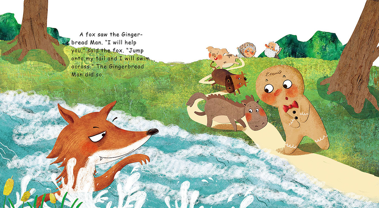 姜饼人（图ZMjg5NTIxODQw） - 儿童插画 - 站酷设计师董美红原创素材 - 站酷ZCOOL