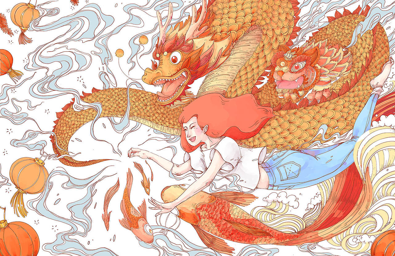 华为 MatePad Pro 2020新品宣传插画