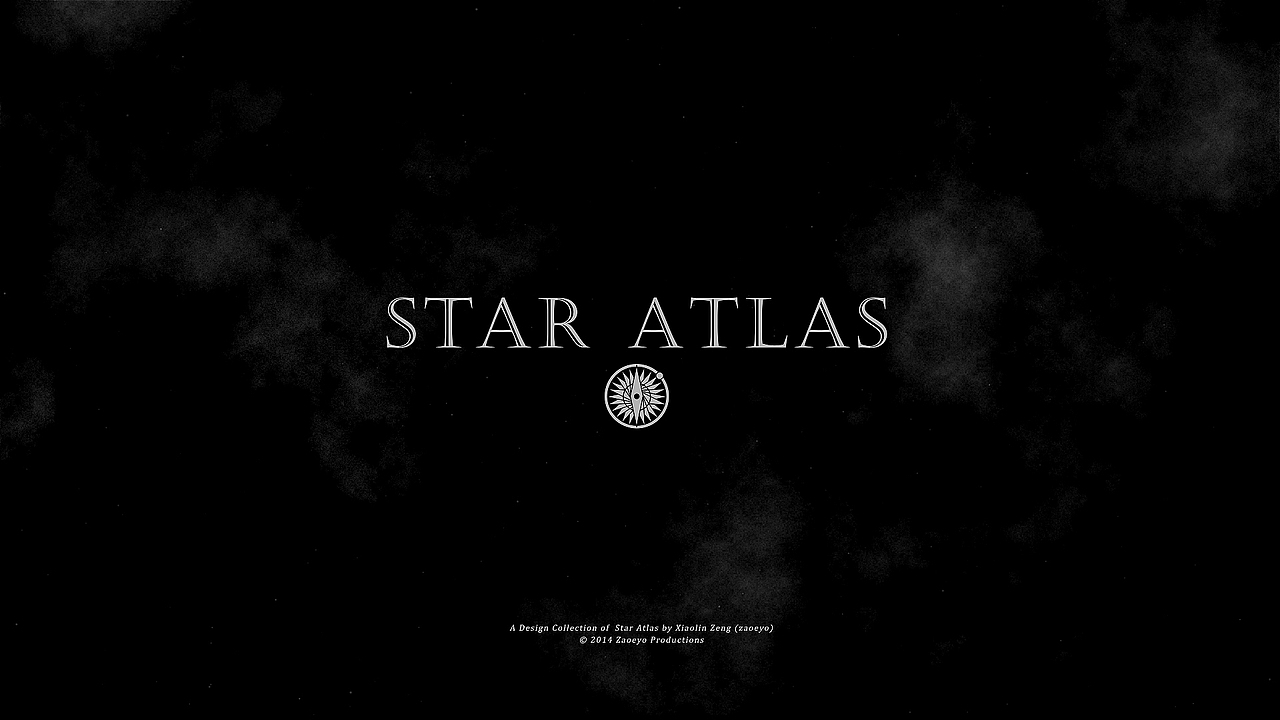 《星·图》 Star Atlas（图ZMjAyNjUxNzI=） - 图案 - 站酷设计师zaoeyo原创素材 - 站酷ZCOOL