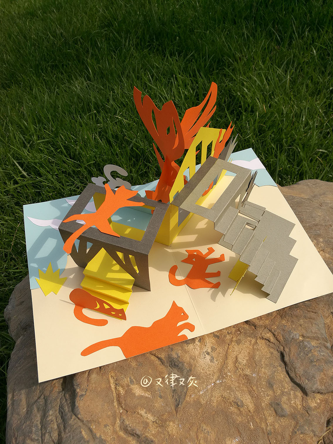 玩纸片日记-原创设计手工制作立体书_又律又灰-站酷zcool