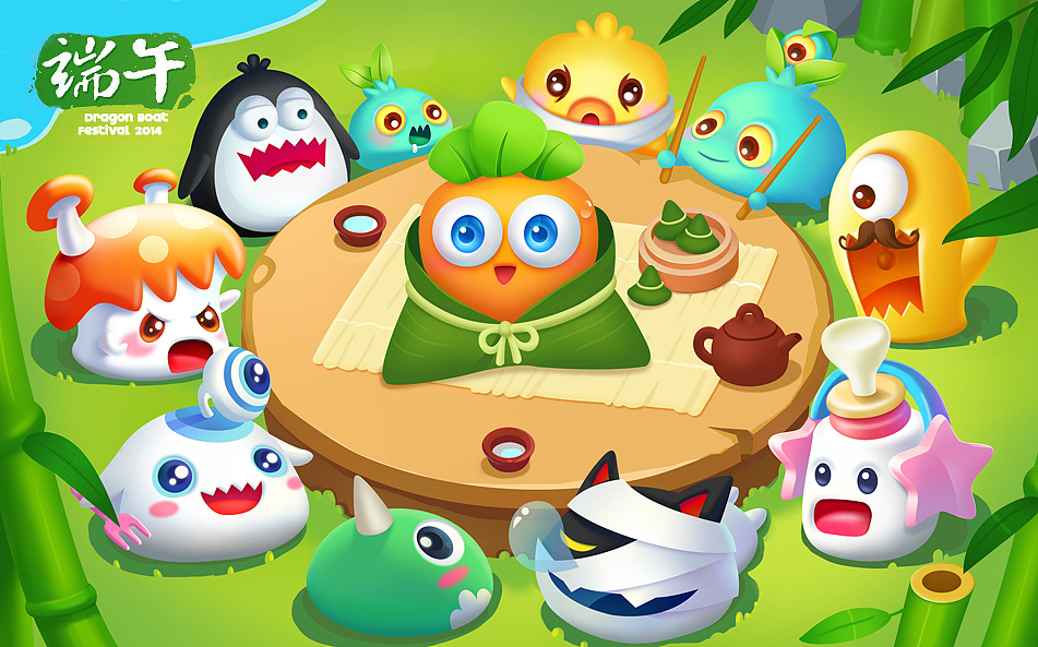 游戏《保卫萝卜》宣传图