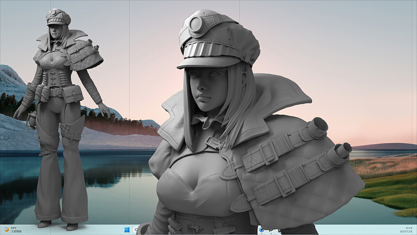 次世代游戏角色模型