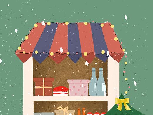 圣诞快乐（个人主页-ZNDkxNzc4NDA=） - 创作习作 - 站酷设计师紫依恋原创素材 - 站酷ZCOOL