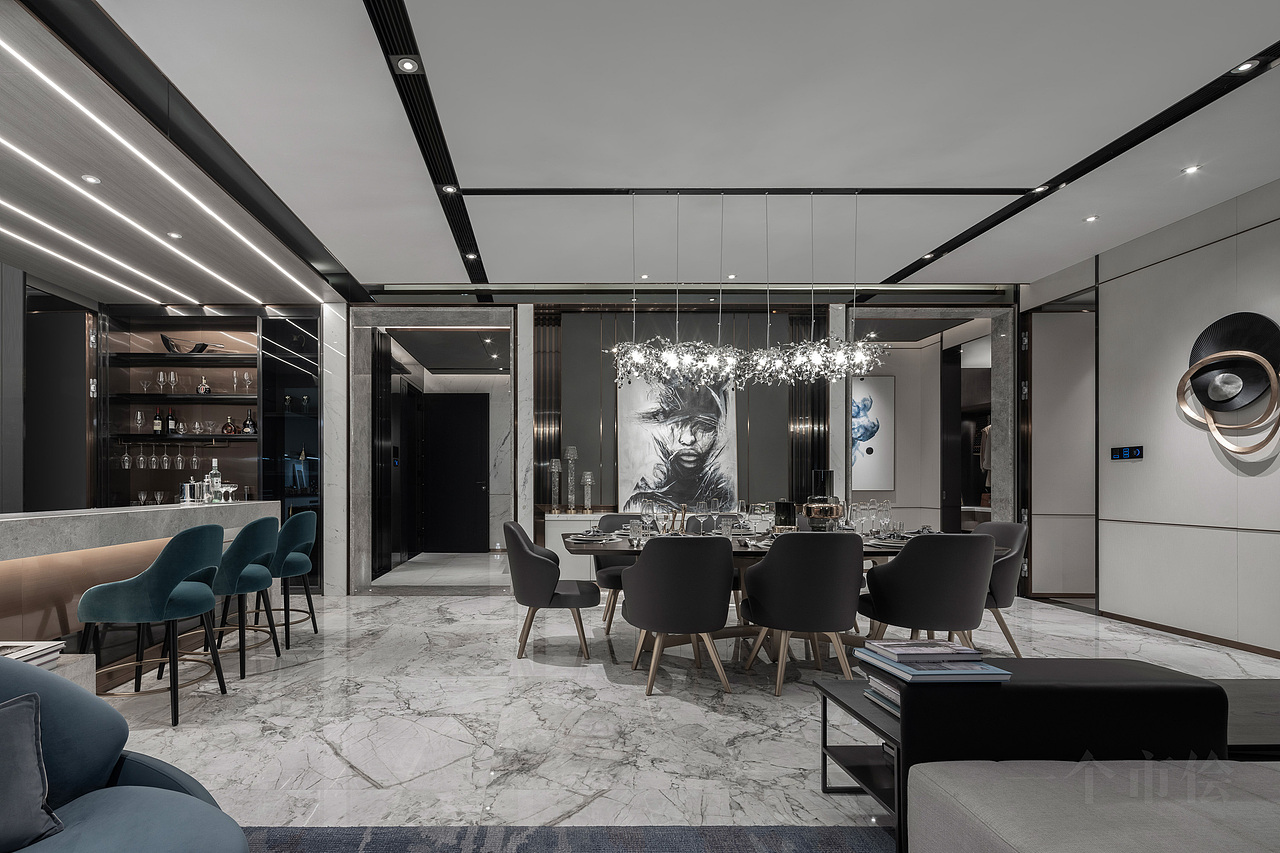 一个地产样板间室内空间表现（图ZMzY0MTQzODQ0） - 环境/建筑摄影 - 站酷设计师市侩原创素材 - 站酷ZCOOL