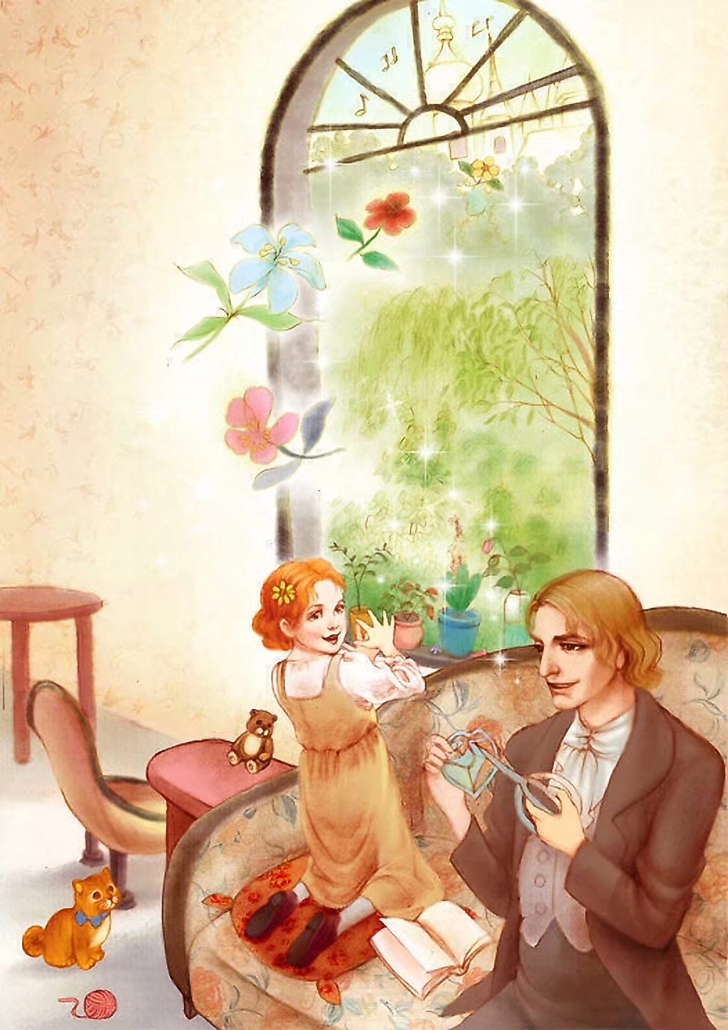 个人原创的故事插图