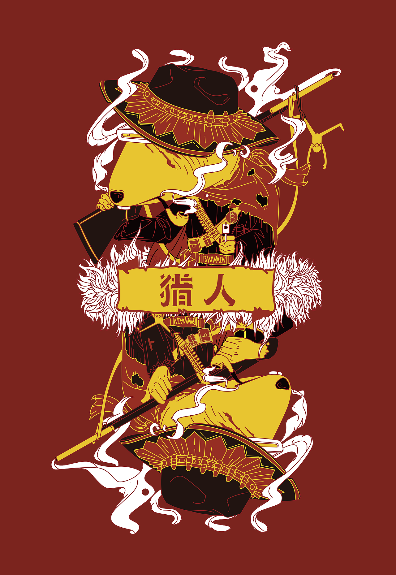 《狼人杀X先知鼠》扑克牌，多功能扑克（图ZMTk0MzA5OTA0） - 生活用品 - 站酷设计师潦草小祎原创素材 - 站酷ZCOOL