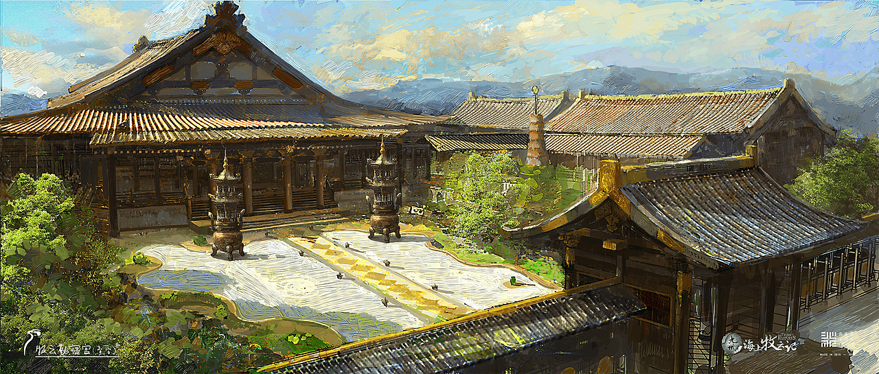 《海上牧云记概念设计图》部分（图ZNzQzODk1OTI=） - 概念设定 - 站酷设计师北斗北工作室原创素材 - 站酷ZCOOL