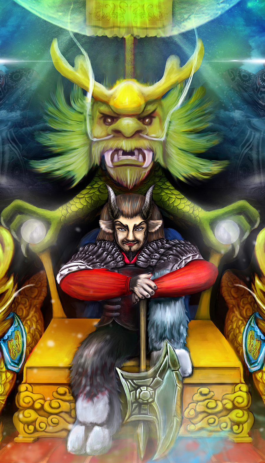 牛魔王凌霄殿#动漫作品