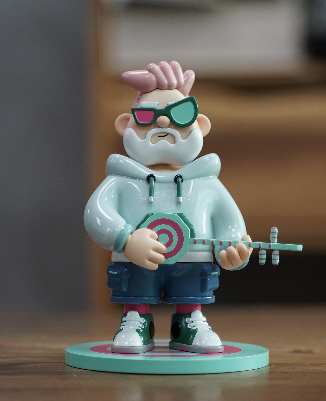 潮玩大娃|COOL OLD BOY 酷头老王 实拍图