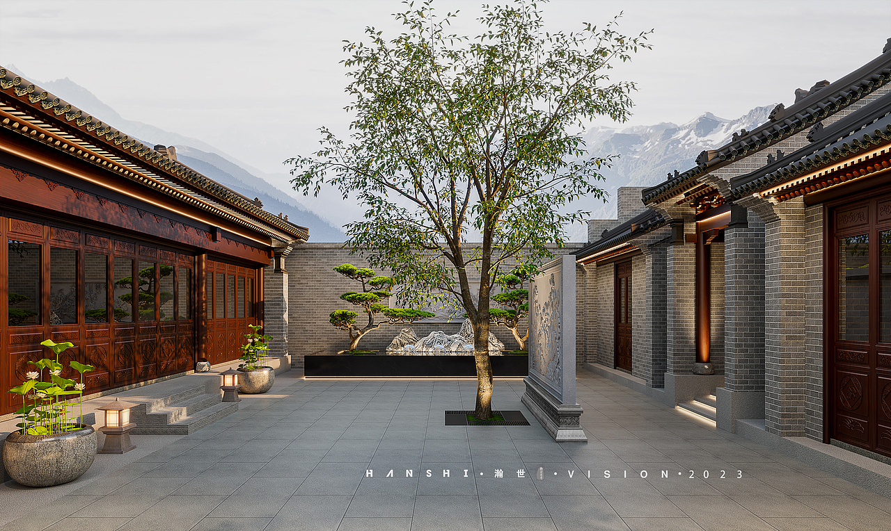 中式家装-瀚世表现