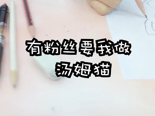 手工毛绒玩偶--汤姆猫