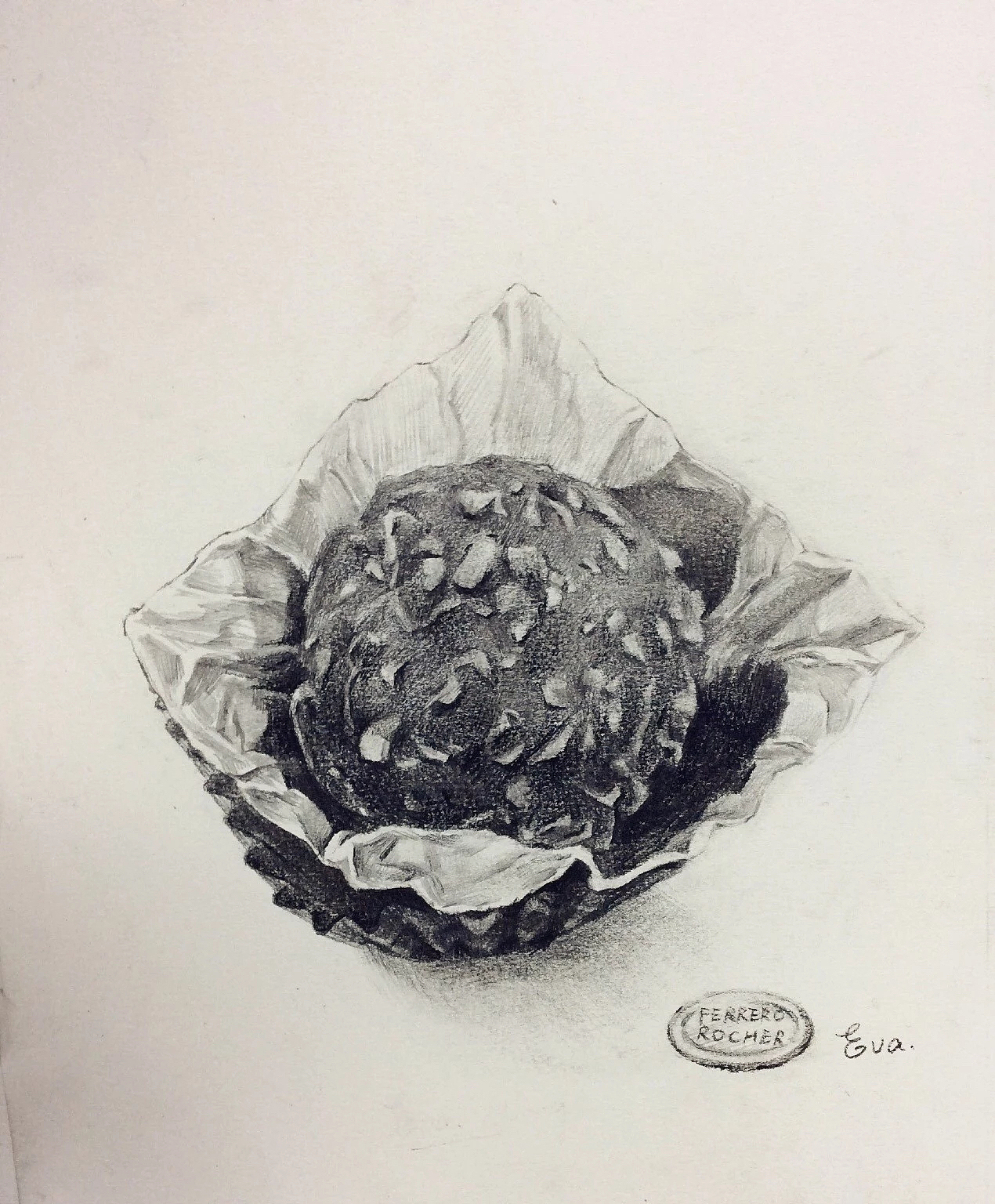 次精微素描食品写生