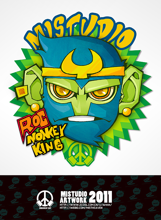 SNOW&Roc Monkey King（图ZMzk5MzcyOA==） - 创作习作 - 站酷设计师MistWalker原创素材 - 站酷ZCOOL