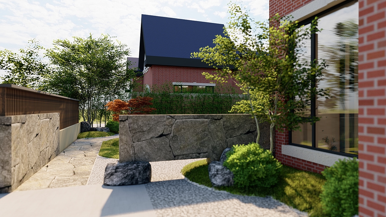 北京下沉庭院及地上花园景观