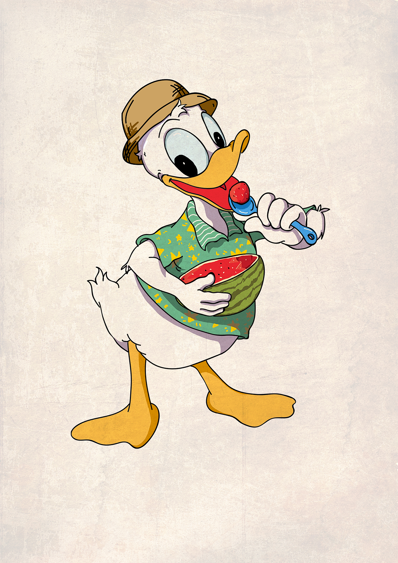 我: 唐老鸭的复古变换史