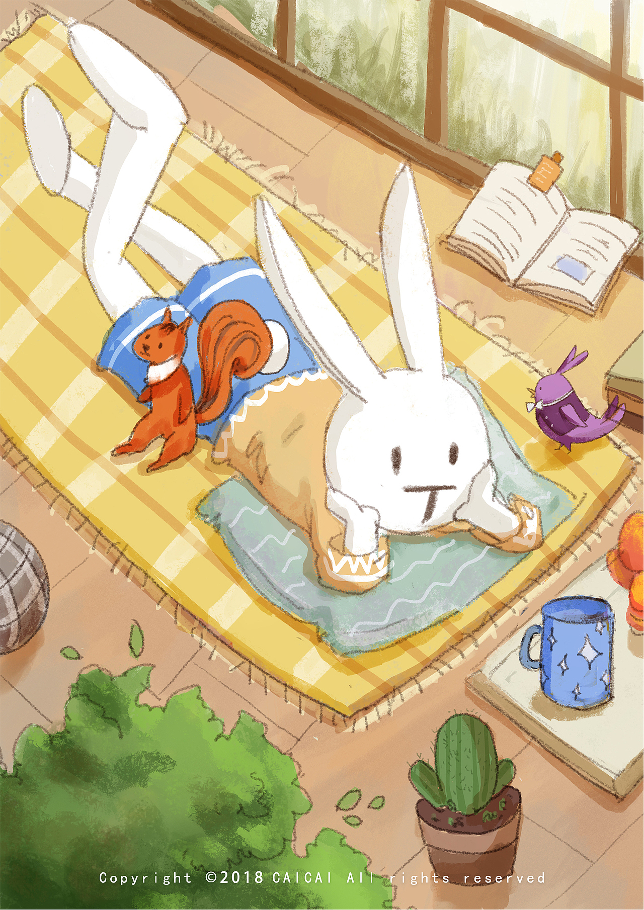 《都市里有趣的林子》绘本