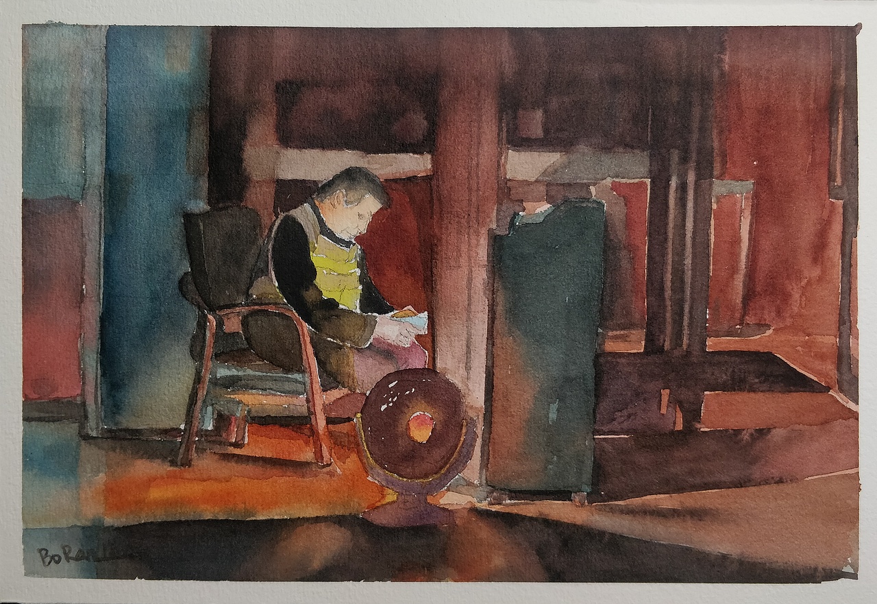 陪伴（图ZMTQxMDg5Mjky） - 艺术插画 - 站酷设计师炸弹Bomb原创素材 - 站酷ZCOOL