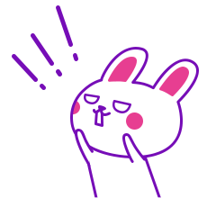 微信表情包设计--秃秃紫表情第二弹