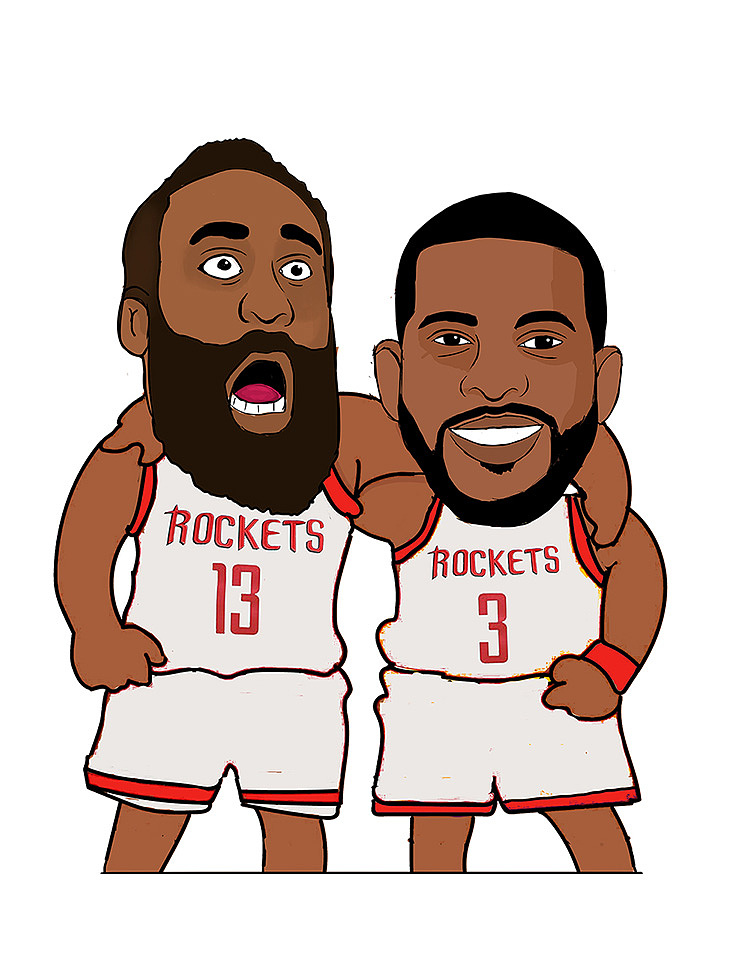 原创NBA插画头像表情