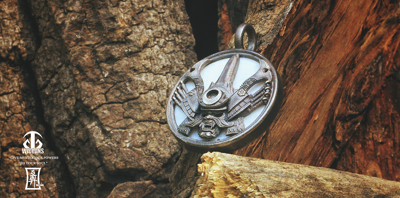 WICCANS巫羿原创设计——武士将领吊坠
