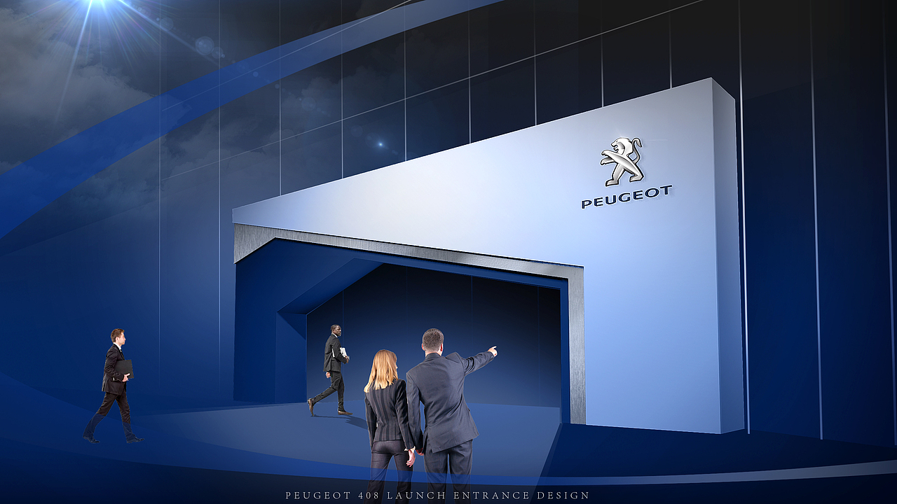 PEUGEOT NEW 408 LAUNCH EVENT CONCEPT