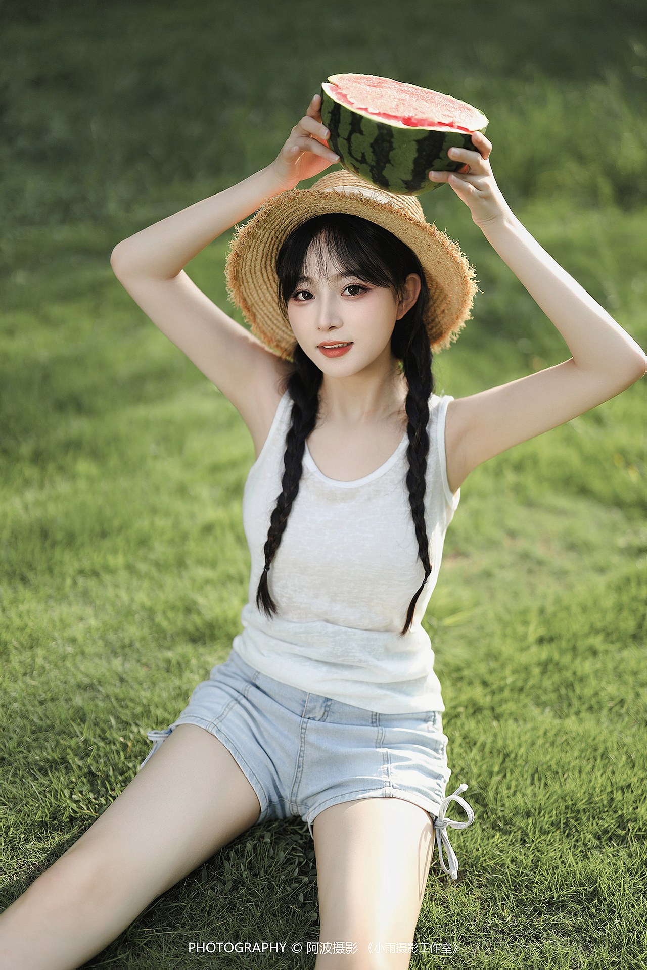 夏日写真~卖西瓜咯